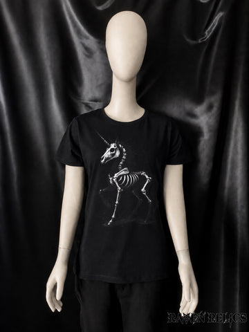 Women's Unicorn Skeleton T-shirt