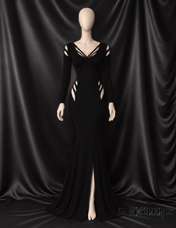 Siren’s Spell | Black Gothic Mermaid Gown