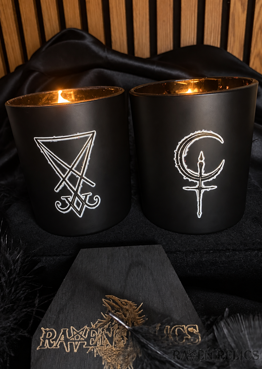 LILITH and LUCIFER | Set of Two Soy Candles