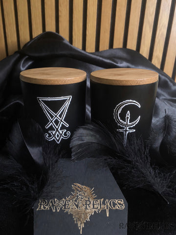LILITH and LUCIFER | Set of Two Soy Candles