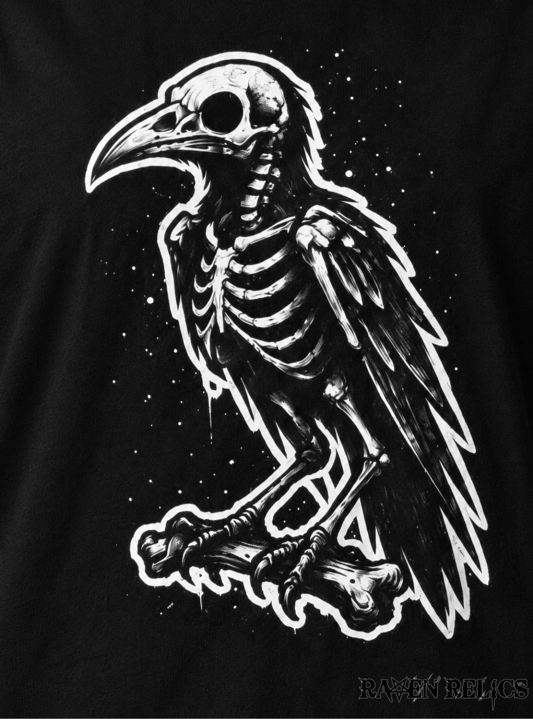 Women's Raven Skeleton T-shirt