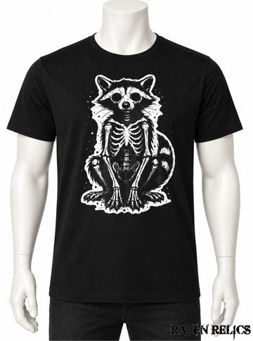 Men's Raccoon Skeleton T-shirt